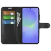 Coque portefeuille Phonesta Litchi Skin pour Samsung Galaxy A37 - Noir 3