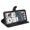 Coque portefeuille Phonesta Litchi Skin pour Nothing Phone (3a) - Noir 4