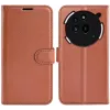 Coque portefeuille Phonesta Litchi Skin pour Nothing Phone (3a) Pro - Marron 0