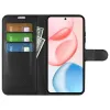 Coque portefeuille Phonesta Litchi Skin pour HONOR 400 - Noir 3
