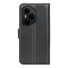 Coque portefeuille Phonesta Litchi Skin pour HONOR 400 Pro - Noir 2