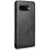 Coque portefeuille Phonesta Leather Vertical Flip pour Google Pixel 9a - Noir 6