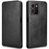 Coque portefeuille Phonesta Leather Vertical Flip pour HMD Skyline - Noir 6