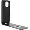 Coque portefeuille Phonesta Leather Vertical Flip pour Motorola Edge 50 Pro - Noir 3