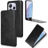 Coque portefeuille Phonesta Leather Vertical Flip pour Xiaomi Redmi Note 14 4G - Noir 2