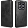 Coque portefeuille Phonesta Leather Vertical Flip pour Xiaomi Redmi Note 14 Pro 4G - Noir 0