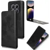 Coque portefeuille Phonesta Leather Vertical Flip pour Xiaomi Redmi Note 14 Pro 4G - Noir 1