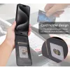 Coque portefeuille Phonesta Leather Vertical Flip pour Xiaomi 14T Pro - Noir 6