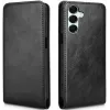 Coque portefeuille Phonesta Leather Vertical Flip pour Samsung Galaxy A16 - Noir