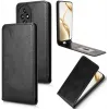 Coque portefeuille Phonesta Leather Vertical Flip pour HONOR 200 - Noir 2