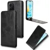 Coque portefeuille Phonesta Leather Vertical Flip pour HONOR 200 Lite - Noir 2
