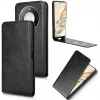 Coque portefeuille Phonesta Leather Vertical Flip pour HONOR X9c Smart - Noir 2