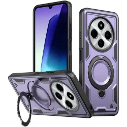 Coque arrière Phonesta MagLock Armor anneau et MagSafe pour Xiaomi Redmi 14C / Xiaomi Poco C75 - Violet