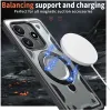 Coque arrière Phonesta MagLock Armor anneau et MagSafe pour Xiaomi Redmi Note 14 5G - Gris 6