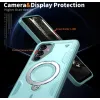 Coque arrière Phonesta MagLock Armor anneau et MagSafe pour Samsung Galaxy S25/S24 - Bleu clair 6
