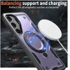 Coque arrière Phonesta MagLock Armor anneau et MagSafe pour Samsung Galaxy S25/S24 - Violet 2