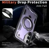 Coque arrière Phonesta MagLock Armor anneau et MagSafe pour Samsung Galaxy S25/S24 - Violet 3