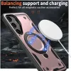 Coque arrière Phonesta MagLock Armor anneau et MagSafe pour Samsung Galaxy S25/S24 - Or rose 3