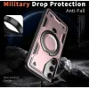 Coque arrière Phonesta MagLock Armor anneau et MagSafe pour Samsung Galaxy S25/S24 - Or rose 4