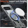 Coque arrière Phonesta MagLock Armor anneau et MagSafe pour Google Pixel 9 Pro XL - Gris 3