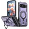 Coque arrière Phonesta MagLock Armor anneau et MagSafe pour Google Pixel 9 Pro XL - Violet
