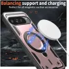 Coque arrière Phonesta MagLock Armor anneau et MagSafe pour Google Pixel 9 / 9 Pro - Or rose 3
