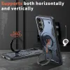 Coque arrière Phonesta MagLock Armor anneau et MagSafe pour Samsung Galaxy A16 - Bleu foncé 1