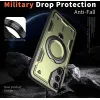 Coque arrière Phonesta MagLock Armor anneau et MagSafe pour Samsung Galaxy A16 - Vert 3