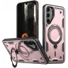Coque arrière Phonesta MagLock Armor anneau et MagSafe pour Samsung Galaxy A16 - Or rose
