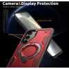 Coque arrière Phonesta MagLock Armor anneau et MagSafe pour Samsung Galaxy S24 FE - Rouge 6