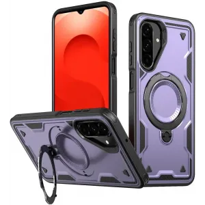 Coque arrière Phonesta MagLock Armor anneau et MagSafe pour Samsung Galaxy A26 - Violet