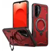 Coque arrière Phonesta MagLock Armor anneau et MagSafe pour Samsung Galaxy A26 - Rouge