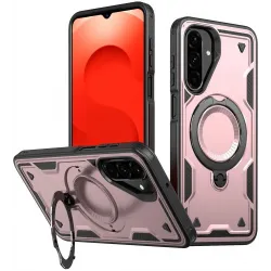 Coque arrière Phonesta MagLock Armor anneau et MagSafe pour Samsung Galaxy A26 - Or rose