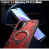 Coque arrière Phonesta MagLock Armor anneau et MagSafe pour Samsung Galaxy A36/A56 - Rouge 6