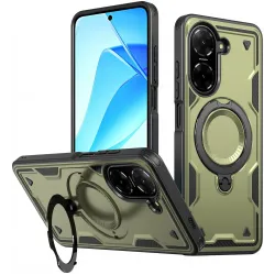 Coque arrière Phonesta MagLock Armor anneau et MagSafe pour Xiaomi Redmi A5 171.7mm - Vert