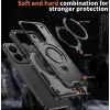 Coque arrière Phonesta MagLock Armor anneau et MagSafe pour Xiaomi Redmi 15C / Xiaomi Poco C85 - Noir 5
