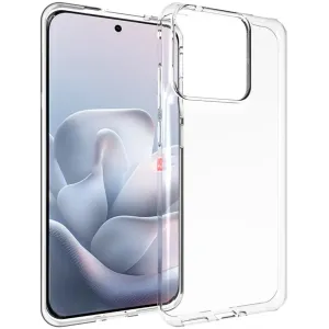 Coque arrière en silicone Phonesta Pure Clear pour Motorola Edge 70 Fusion - Transparent