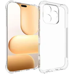 Coque arrière en silicone Phonesta Pure Shockproof pour HONOR 600 Lite - Transparent
