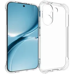Coque arrière en silicone Phonesta Pure Shockproof pour Xiaomi Poco X8 Pro - Transparent