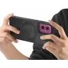 Coque arrière Phonesta Retro Vegan Leather MagSafe pour Motorola Moto G55 - Noir 2