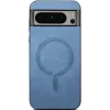 Coque arrière Phonesta Retro Vegan Leather MagSafe pour Google Pixel 9 Pro XL - Bleu 2