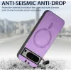 Coque arrière Phonesta Retro Vegan Leather MagSafe pour Google Pixel 9 Pro XL - Violet 6