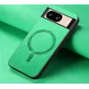 Coque arrière Phonesta Retro Vegan Leather MagSafe pour Google Pixel 9 / 9 Pro - Vert 2