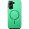 Coque arrière Phonesta Retro Vegan Leather MagSafe pour Xiaomi Poco X7 Pro - Vert 2
