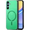 Coque arrière Phonesta Retro Vegan Leather MagSafe pour Samsung Galaxy A16 - Vert 0