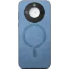 Coque arrière Phonesta Retro Vegan Leather MagSafe pour HONOR Magic7 Pro - Bleu 2