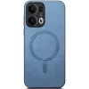 Coque arrière Phonesta Retro Vegan Leather MagSafe pour Oppo Reno13 Pro - Bleu 2