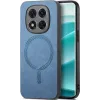 Coque arrière Phonesta Retro Vegan Leather MagSafe pour Xiaomi Redmi Note 14 Pro 5G / Xiaomi Poco X7 - Bleu 0