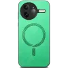 Coque arrière Phonesta Retro Vegan Leather MagSafe pour Xiaomi Poco F7 Ultra - Vert 2