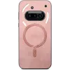Coque arrière Phonesta Retro Vegan Leather MagSafe pour Nothing Phone (3a) - Rose 2